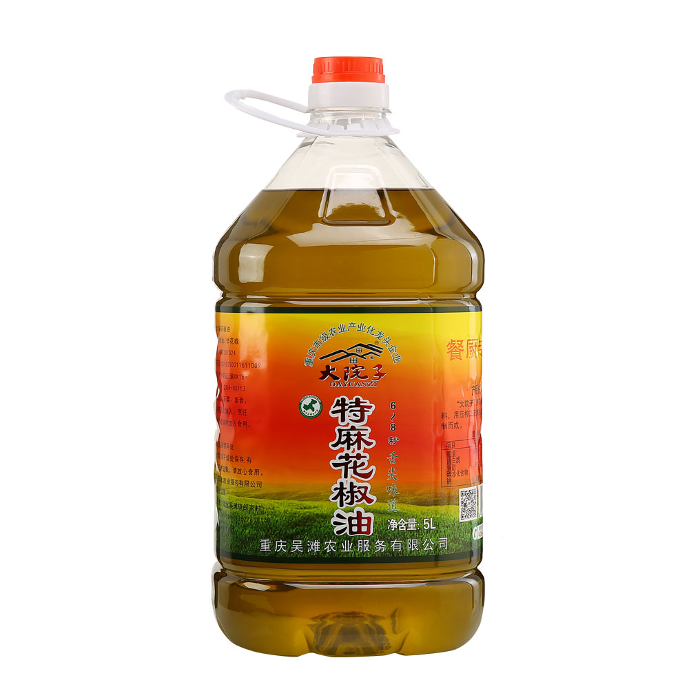 特麻花(huā)椒油5L